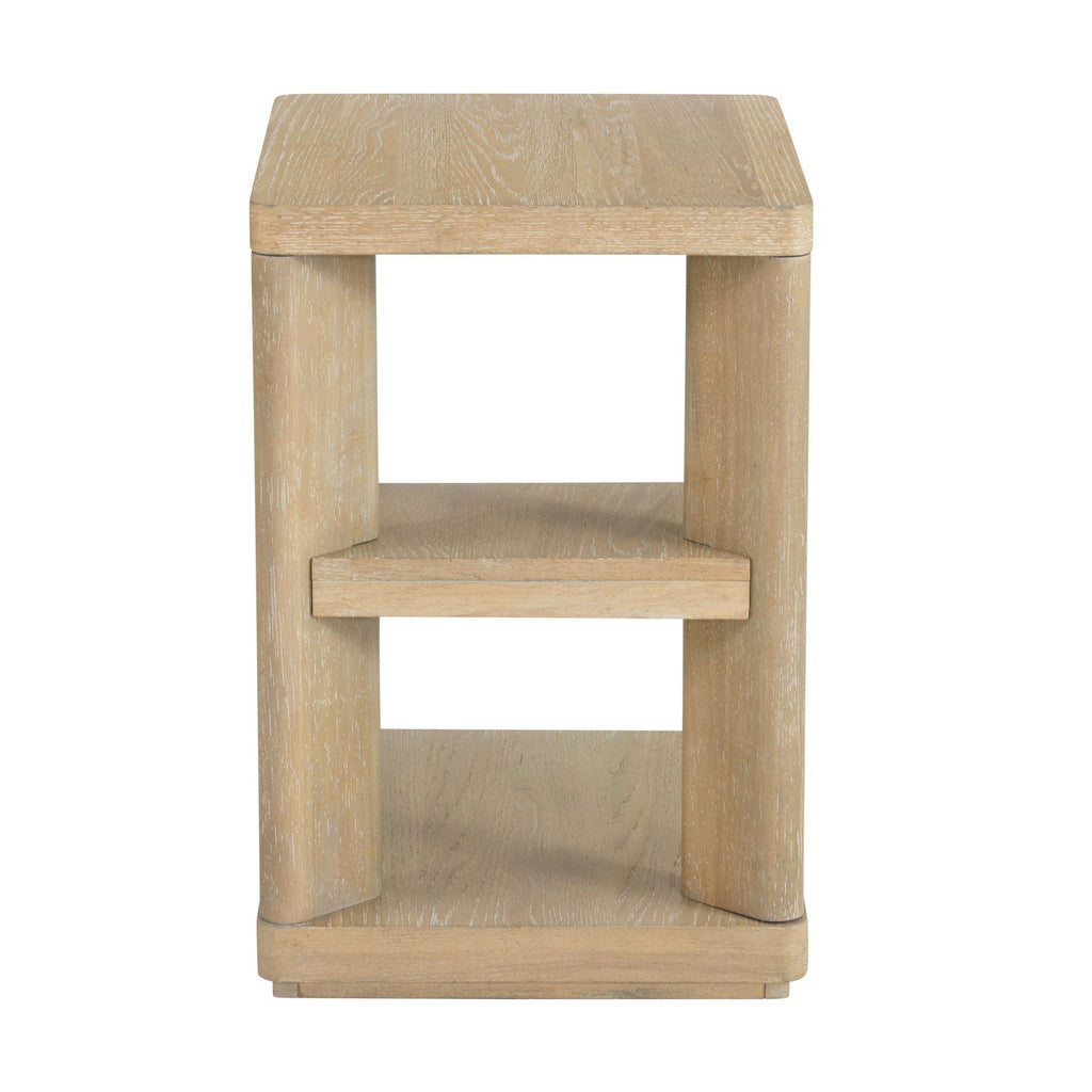 Chairside Table - Tan