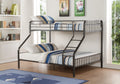 Caius - Twin Long Queen Bunk Bed - Gunmetal