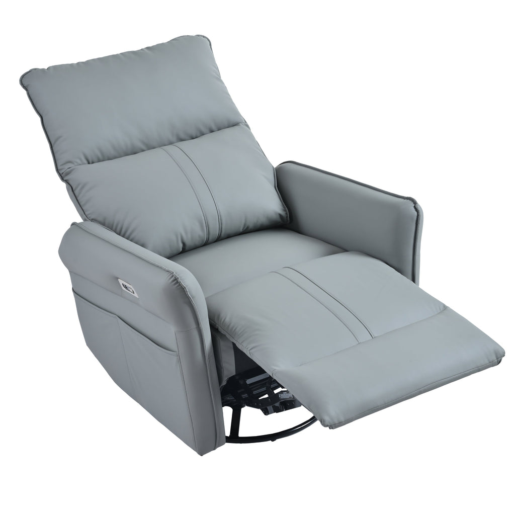 Power Swivel Rocker Recliner Chair for Adults