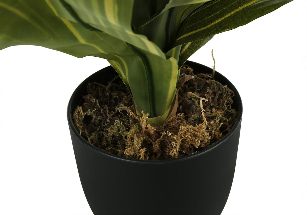 17" Tall Artificial Dracaena Plant, Indoor Faux Greenery