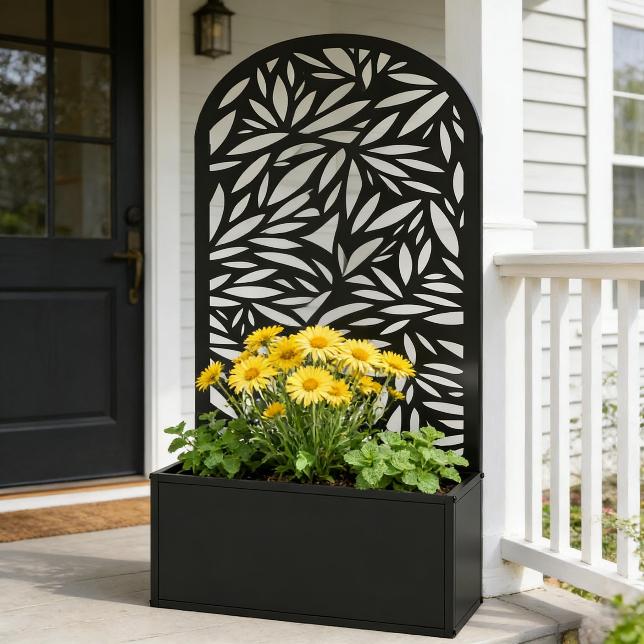 Curved Raised Garden Bed, Generous Planter Box, Versatile Garden Box