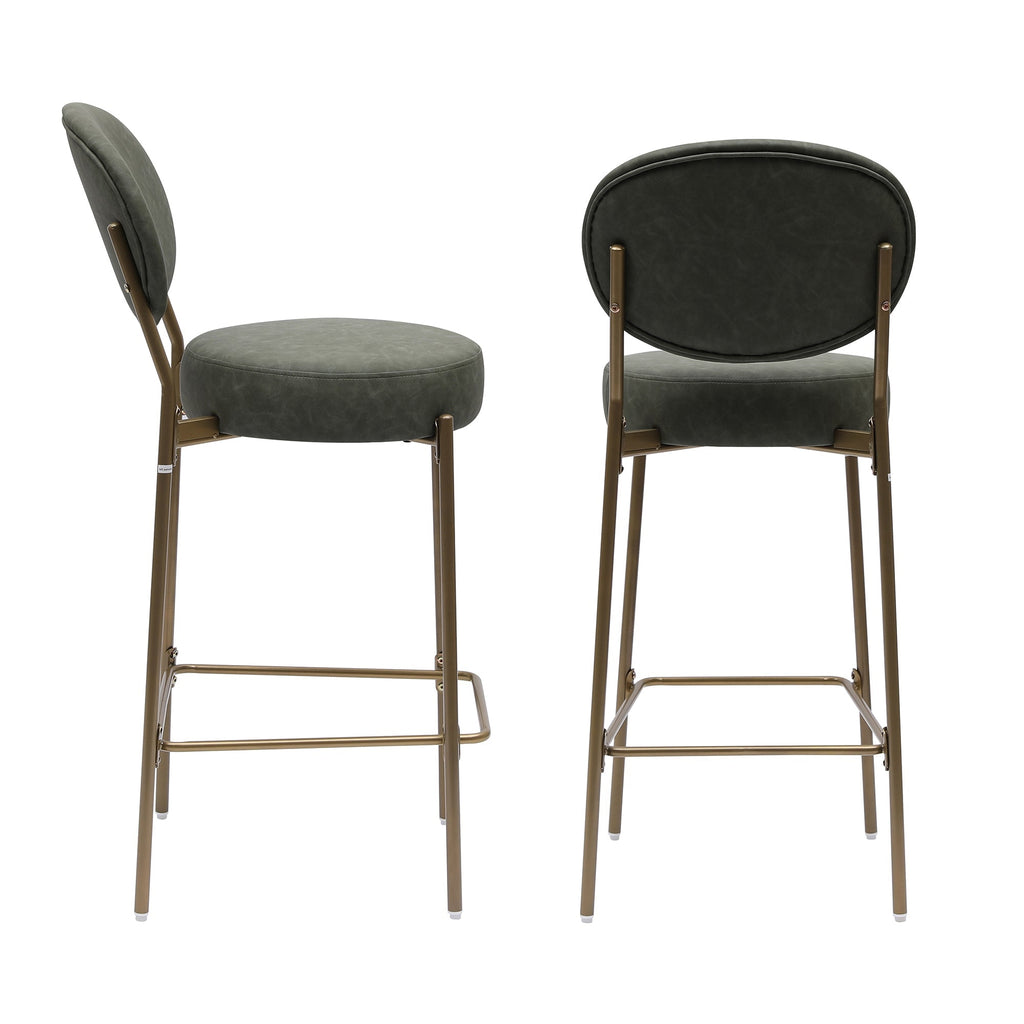 29'' H Upholstered Bar Stools Set of 2