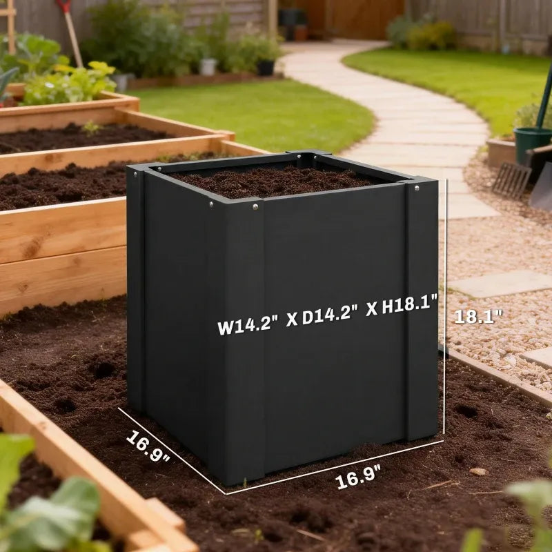 Modern Planter Bed, Outdoor Planter Box, Elevated Garden Bed