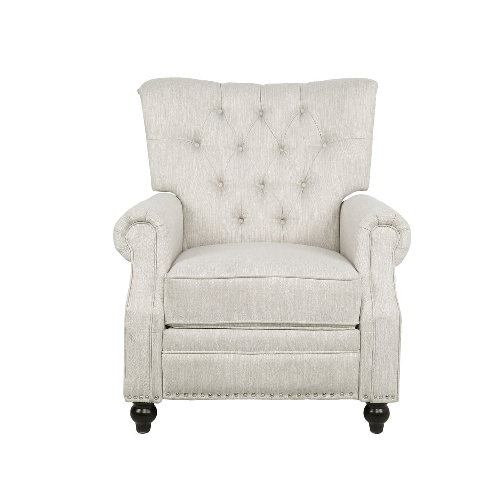 Welch Contemporary Tufted Pushback Recliner