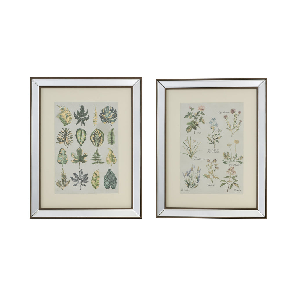 Set of 2 Liana Mirror Framed Wall Art