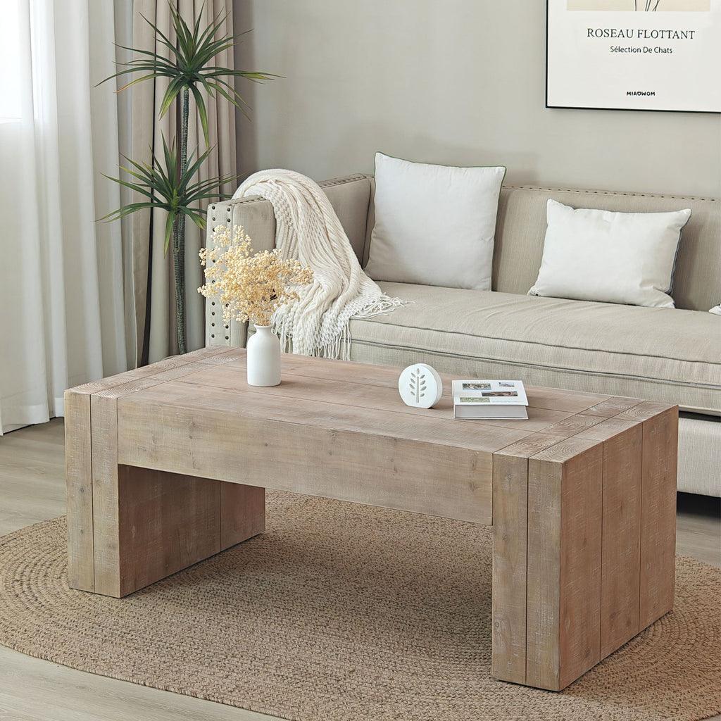 Minimalist Rectangular Center Table For Living Room
