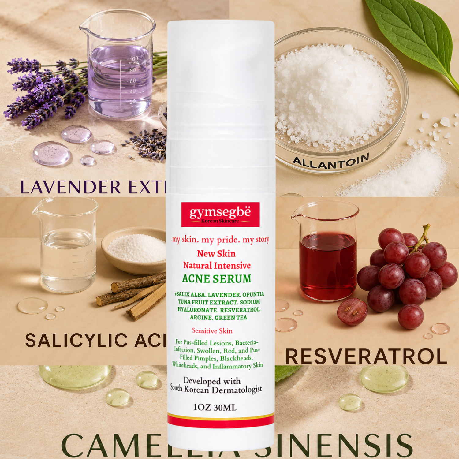 New Skin Natural Intensive Acne Serum