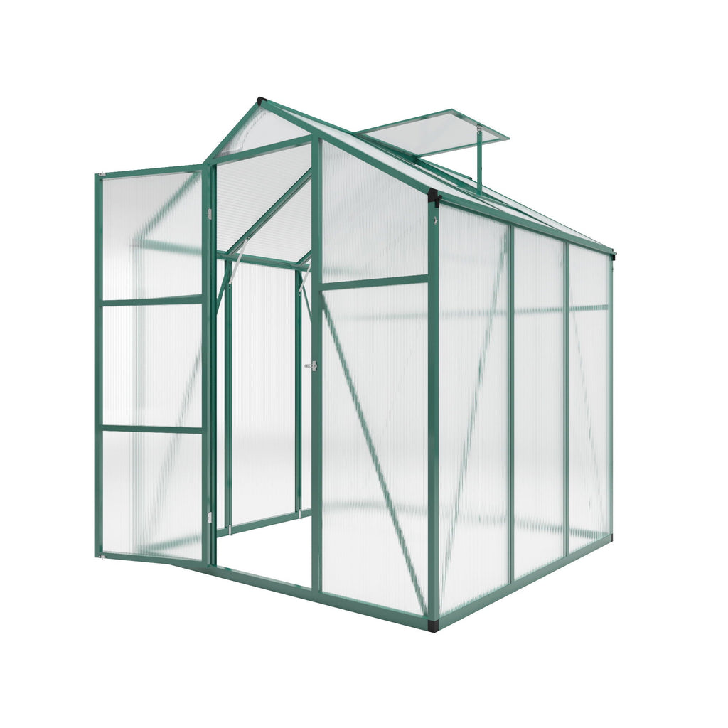 Polycarbonate Walk-In house, Raised Base For Outdoor In All Season