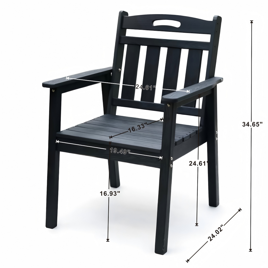 HDPE Outdoor Patio Dining Set