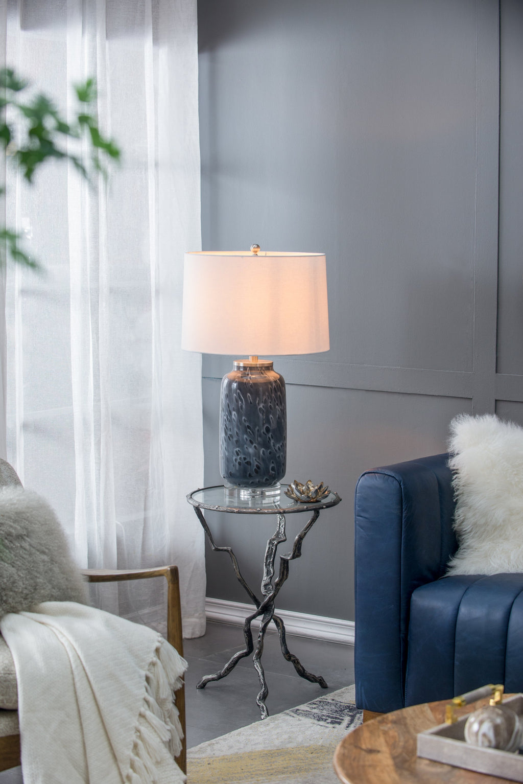Ellis Glass Table Lamp