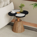 Unique Four-Leaf Clover Side Table for Living Room, Bedroom & Small Spaces