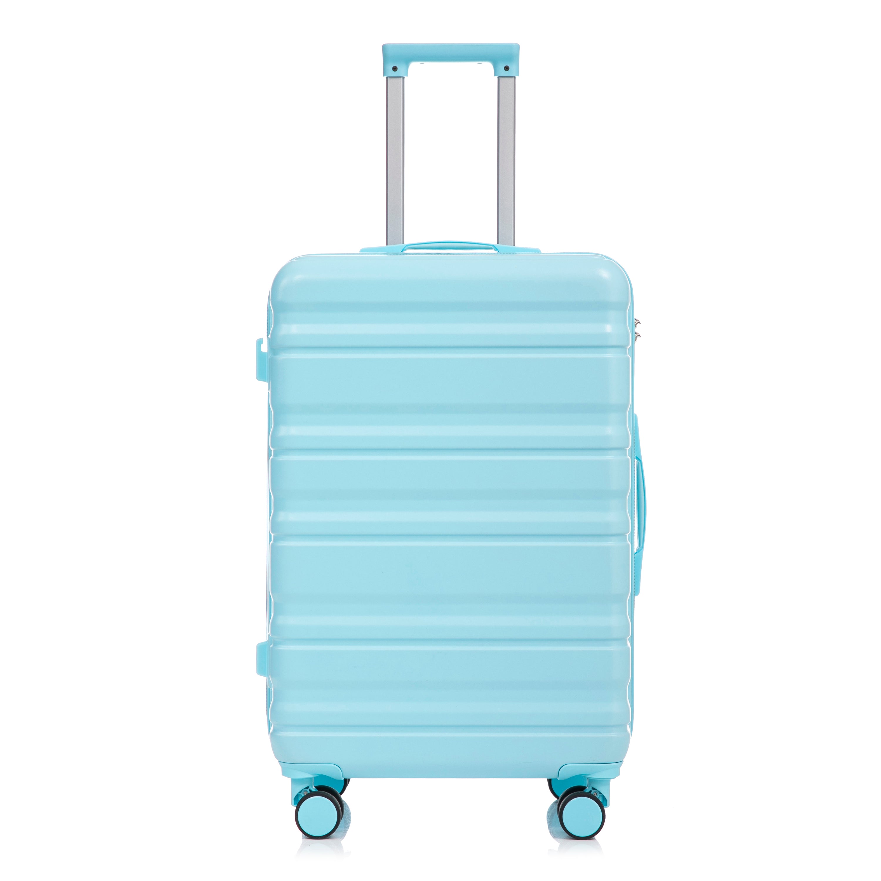 HIFINE Tourist 3-Piece ABS Spinner Wheel Luggage Set (Blue)