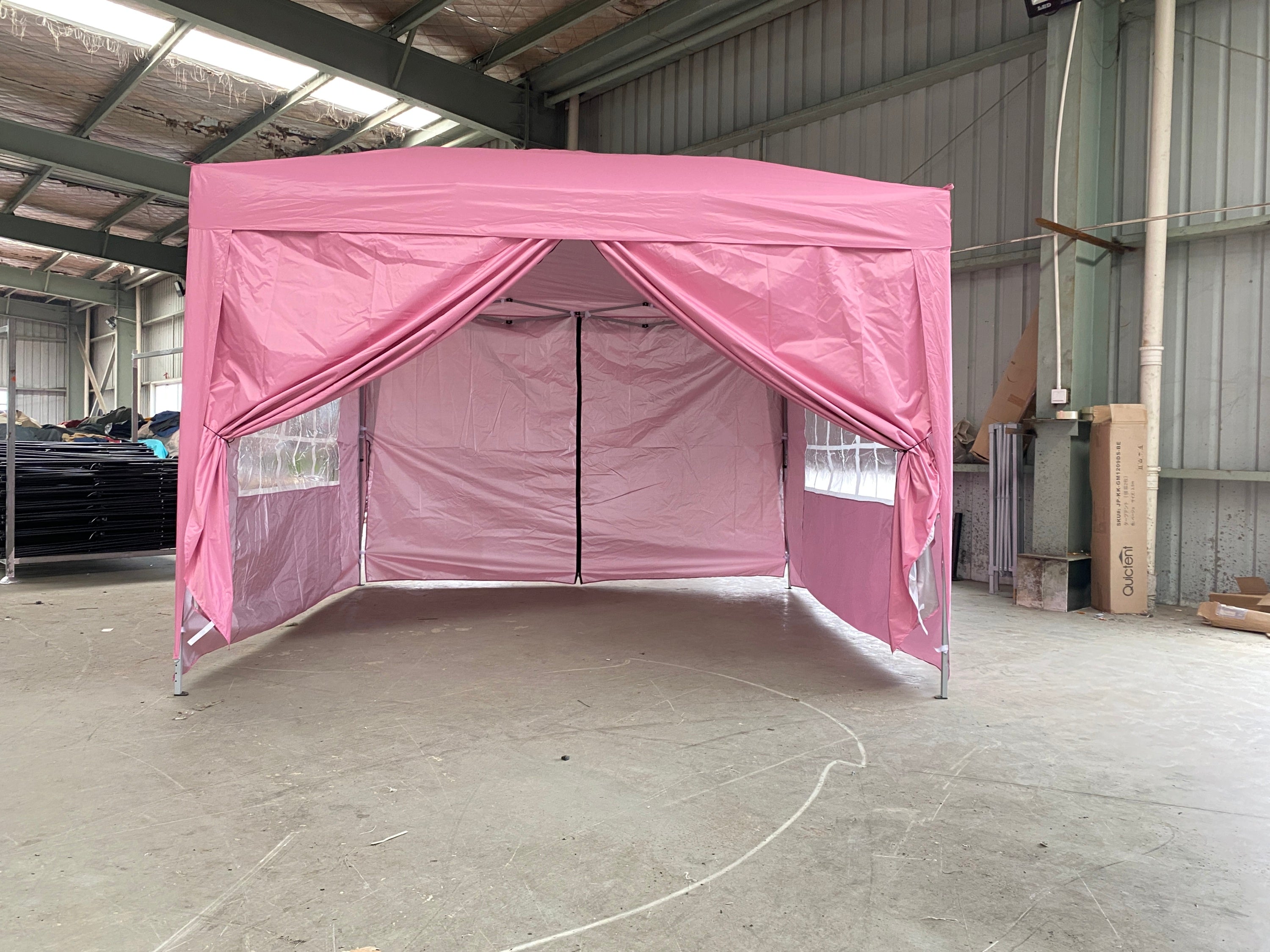 Outdoor 10x10 Ft Pop Up Gazebo Canopy Tent with Removable Sidewalls