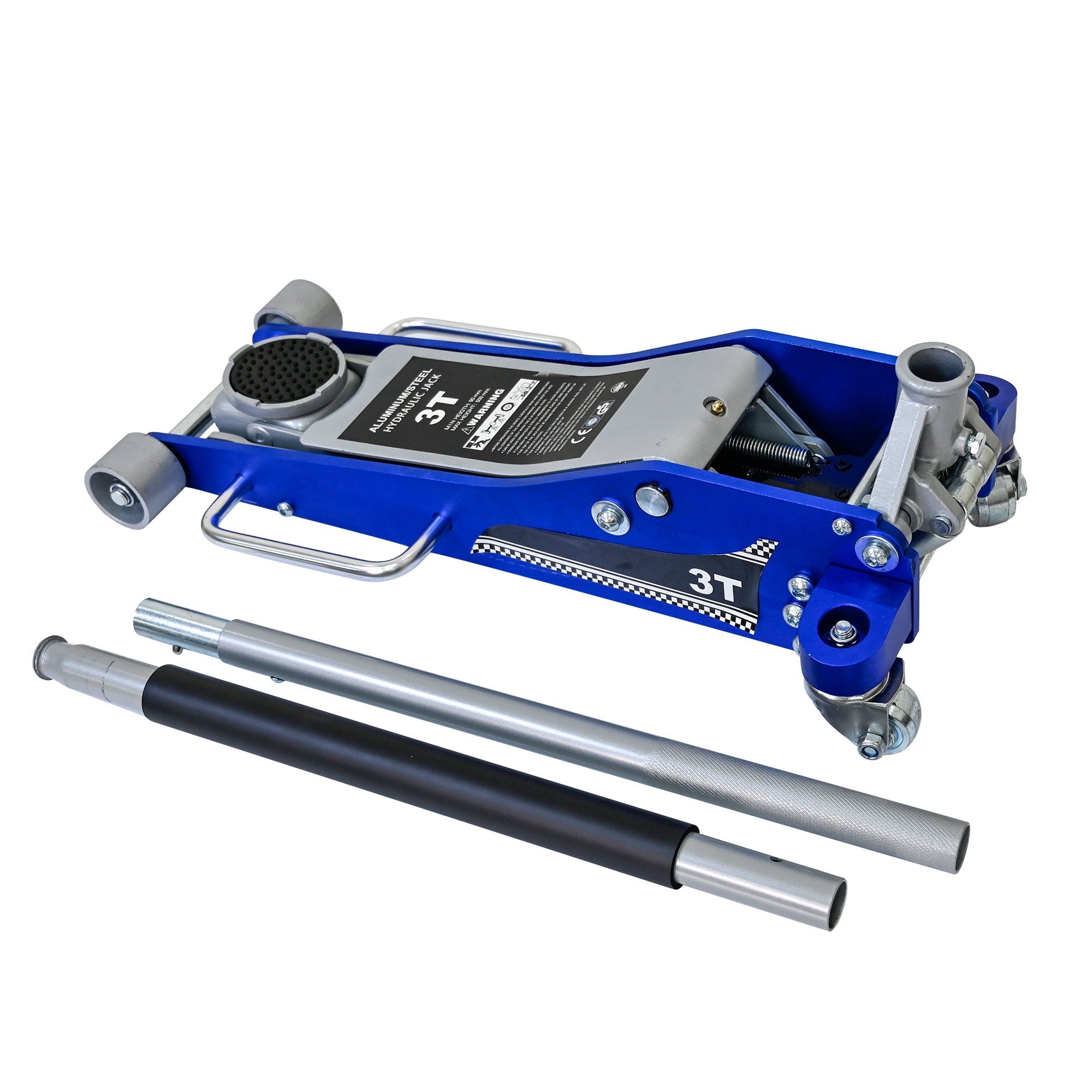 Hydraulic Trolley Floor Jack With Extra Saddle