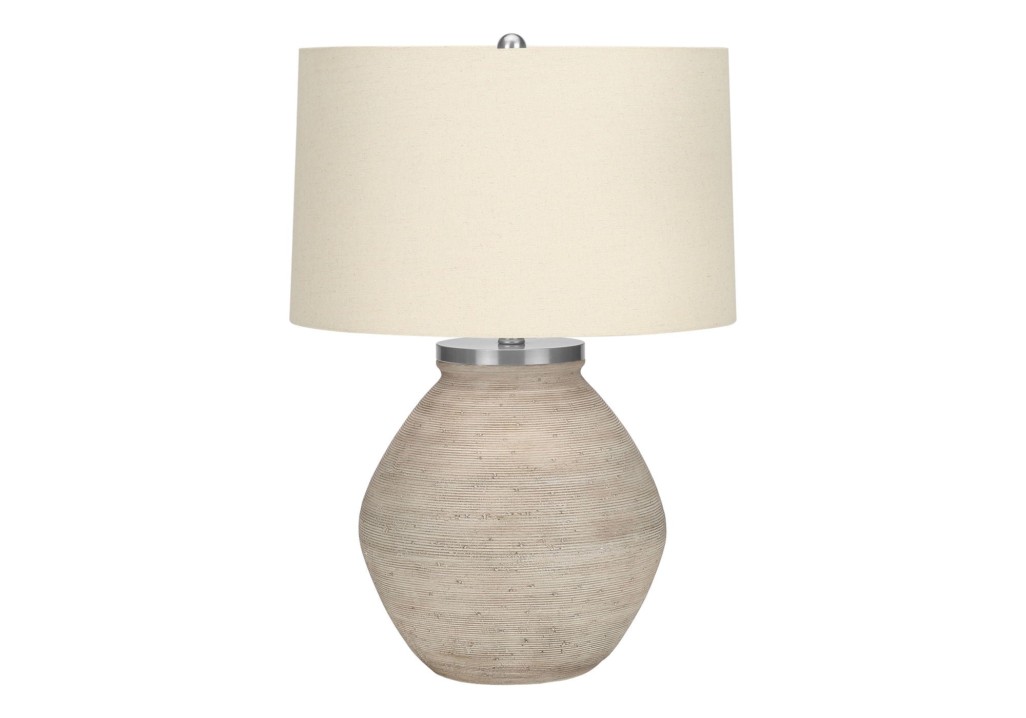 Lighting Table Lamp Concrete Resin Contemporary - Cream