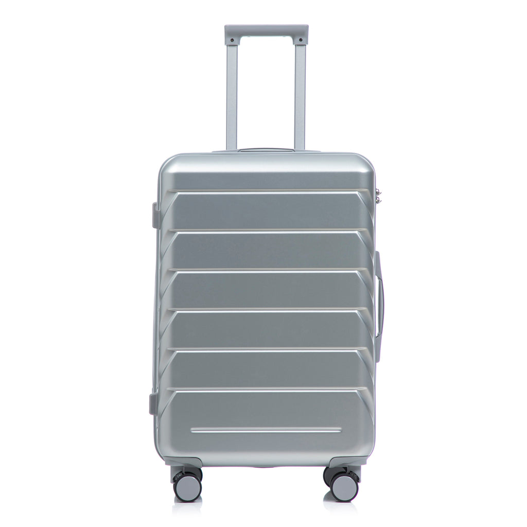 3-Piece ABS Spinner Wheel Luggage Set with Combination Lock