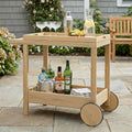 Saratoga Outdoor Rolling Bar Cart