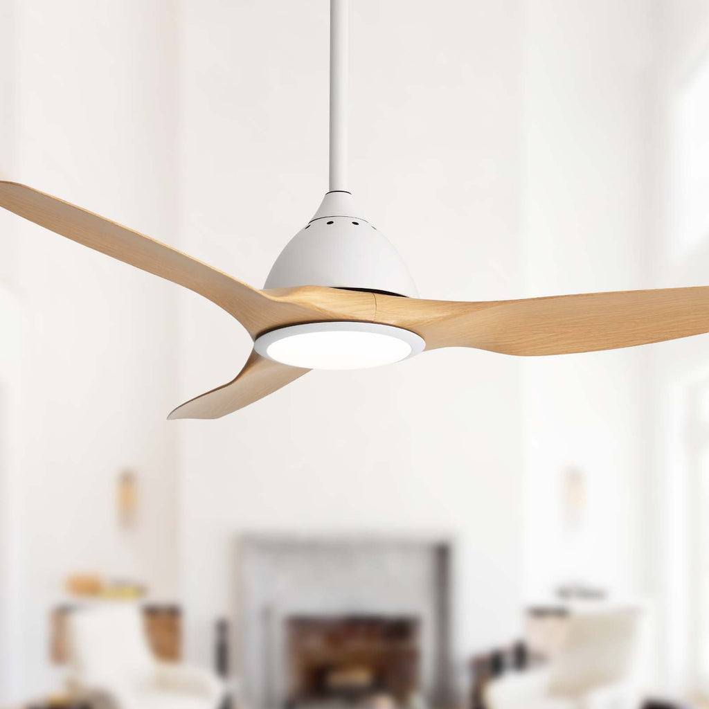 Bredoom Ceiling Fan With Remote Control And LED Light