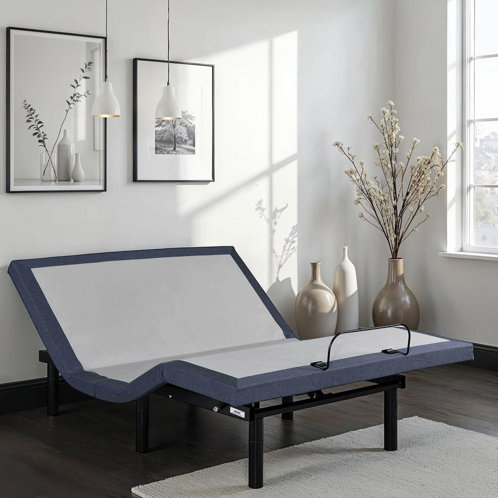 Full Adjustable Bed Base with Head and Foot Position Adjustments