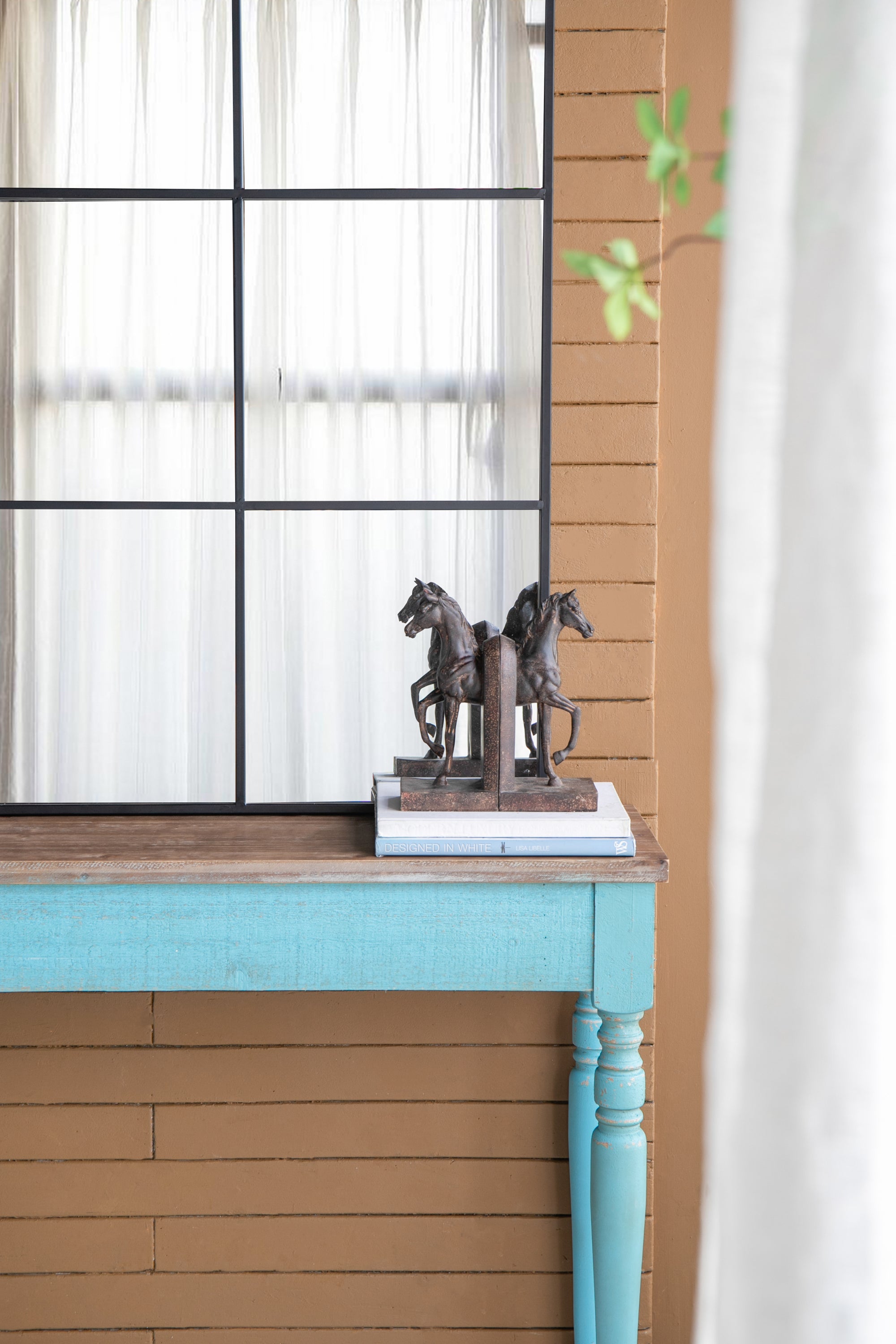 S/2 5x4x10.5' Trotting Horse Bookends