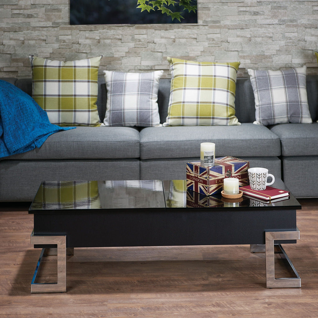 Calmam High Gloss Coffee Table With Lift Top