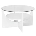 U - Shaped Contemporary Coffee Table