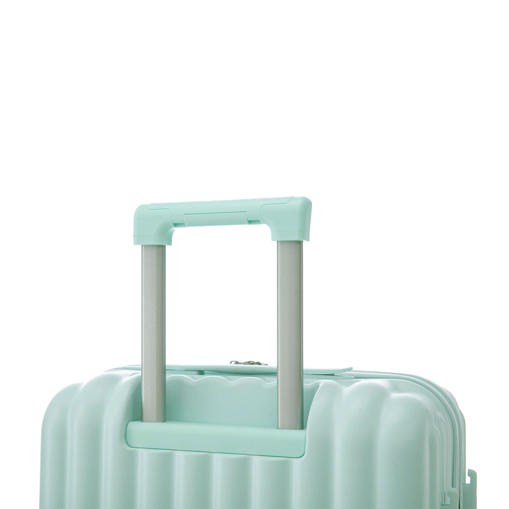 20" / 24" / 28" 3 Pieces / Set Spinner Wheel Luggage, Carry On Suitcase, With Cup Holder & USB Port & Phone Holder