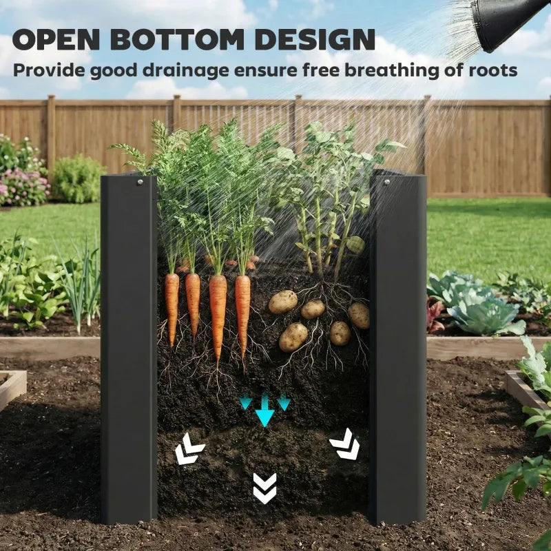 Modern Planter Bed, Outdoor Planter Box, Elevated Garden Bed