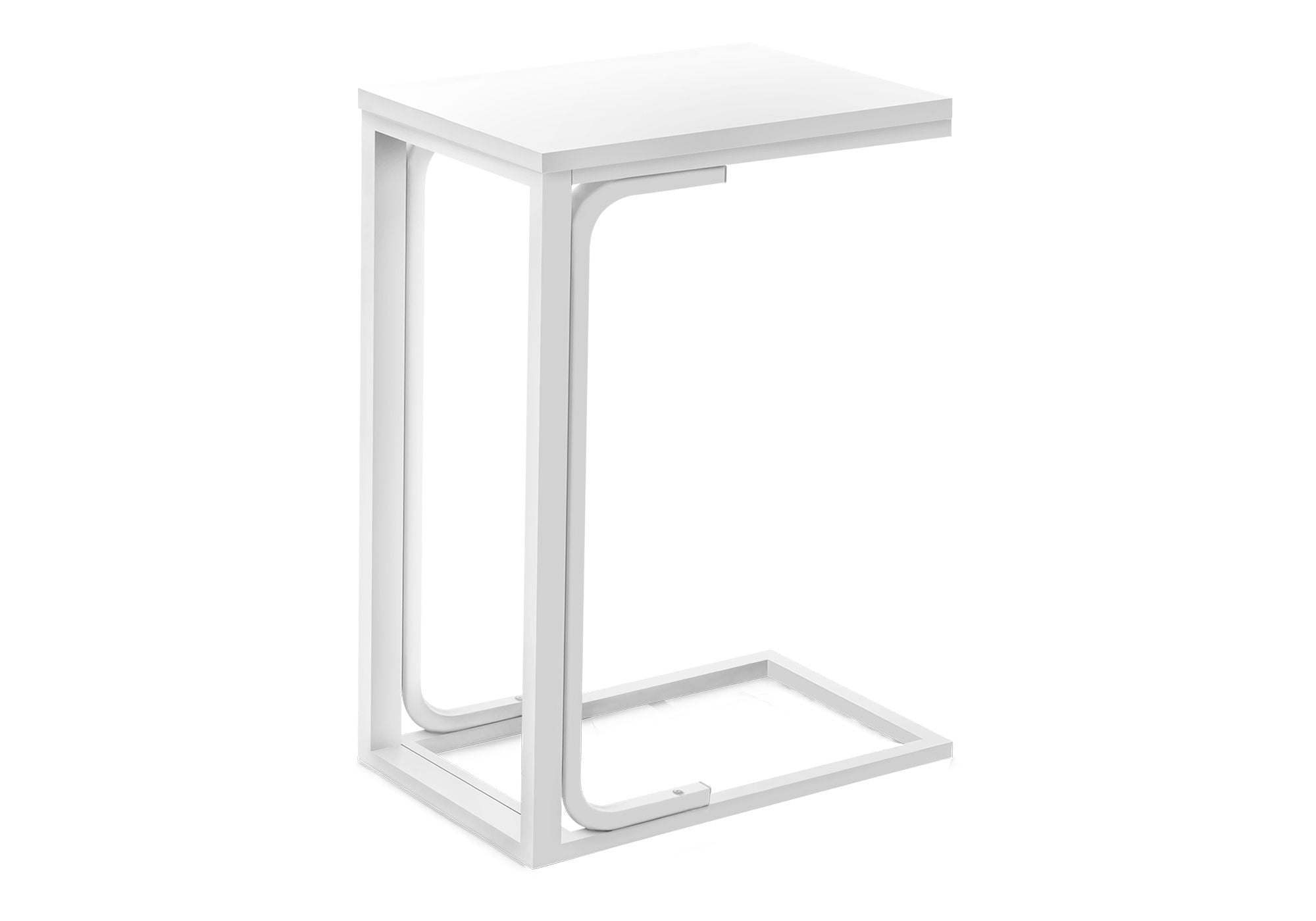 Accent Table, C-Shaped Modern Design
