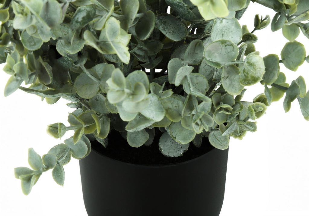 11" Tall Artificial Plant Eucalyptus Grass Indoor Decorative Set of 2