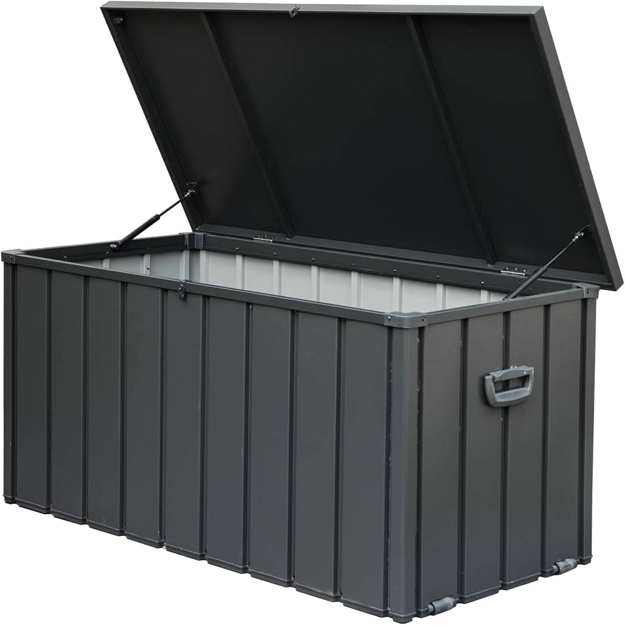 120 Gallon Outdoor Storage Deck Box Waterproof