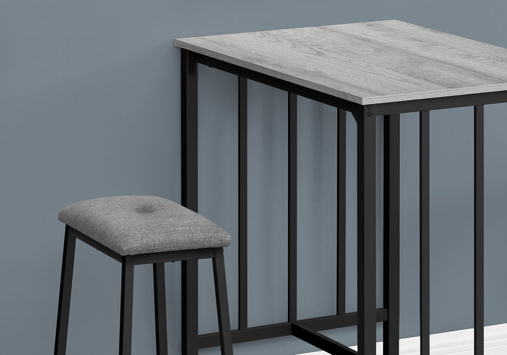 3 Piece Dining Set, Counter Height, Rectangular, Small, Contemporary & Modern