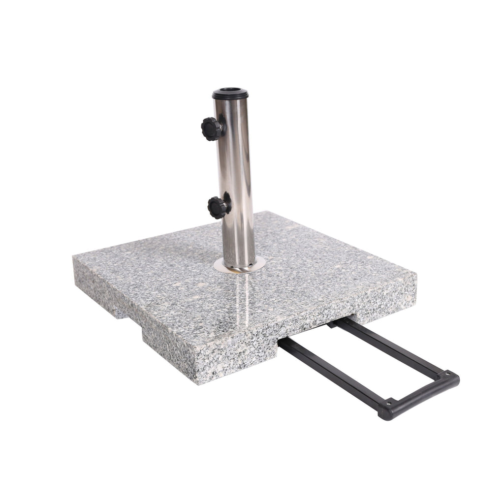 Mojave Granite Umbrella Base - Natural / Gray