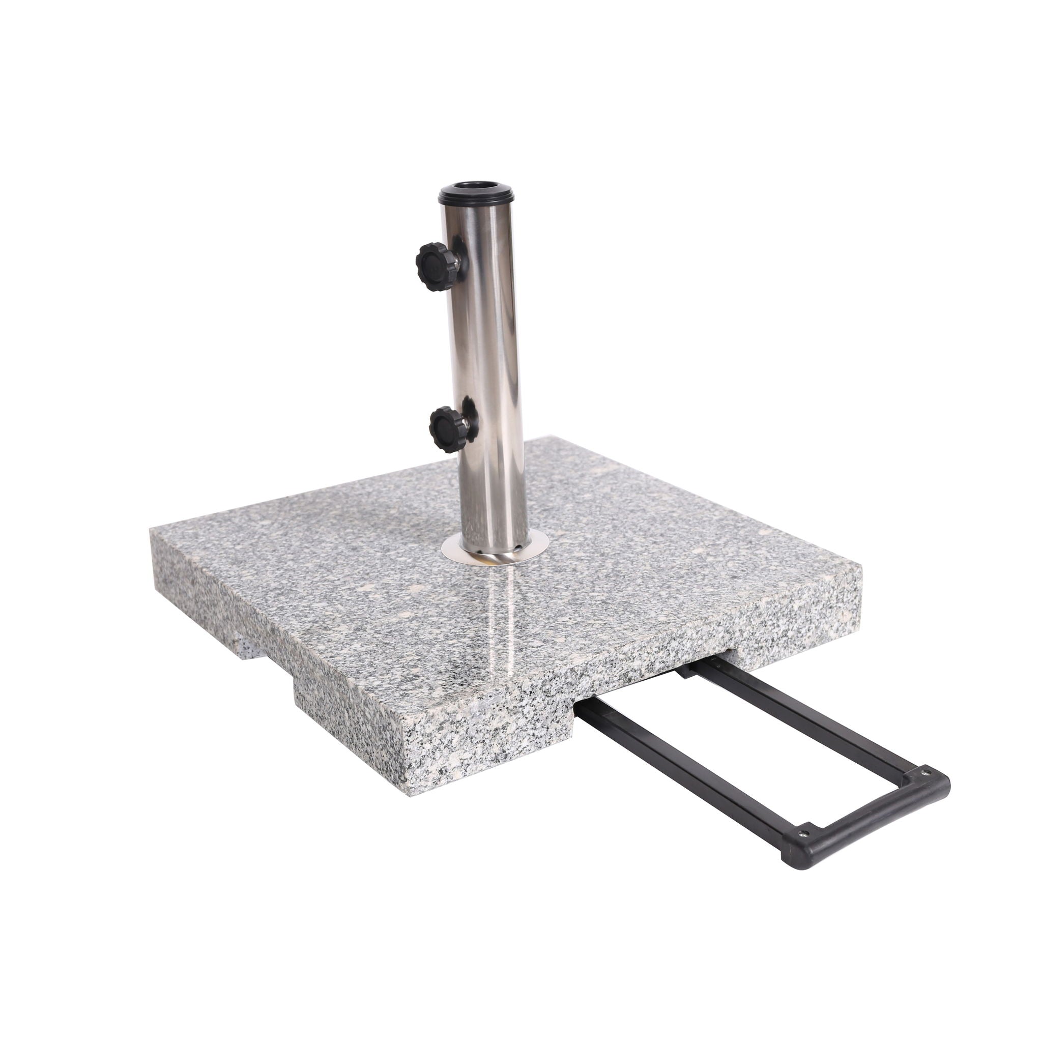 Mojave Granite Umbrella Base - Natural / Gray