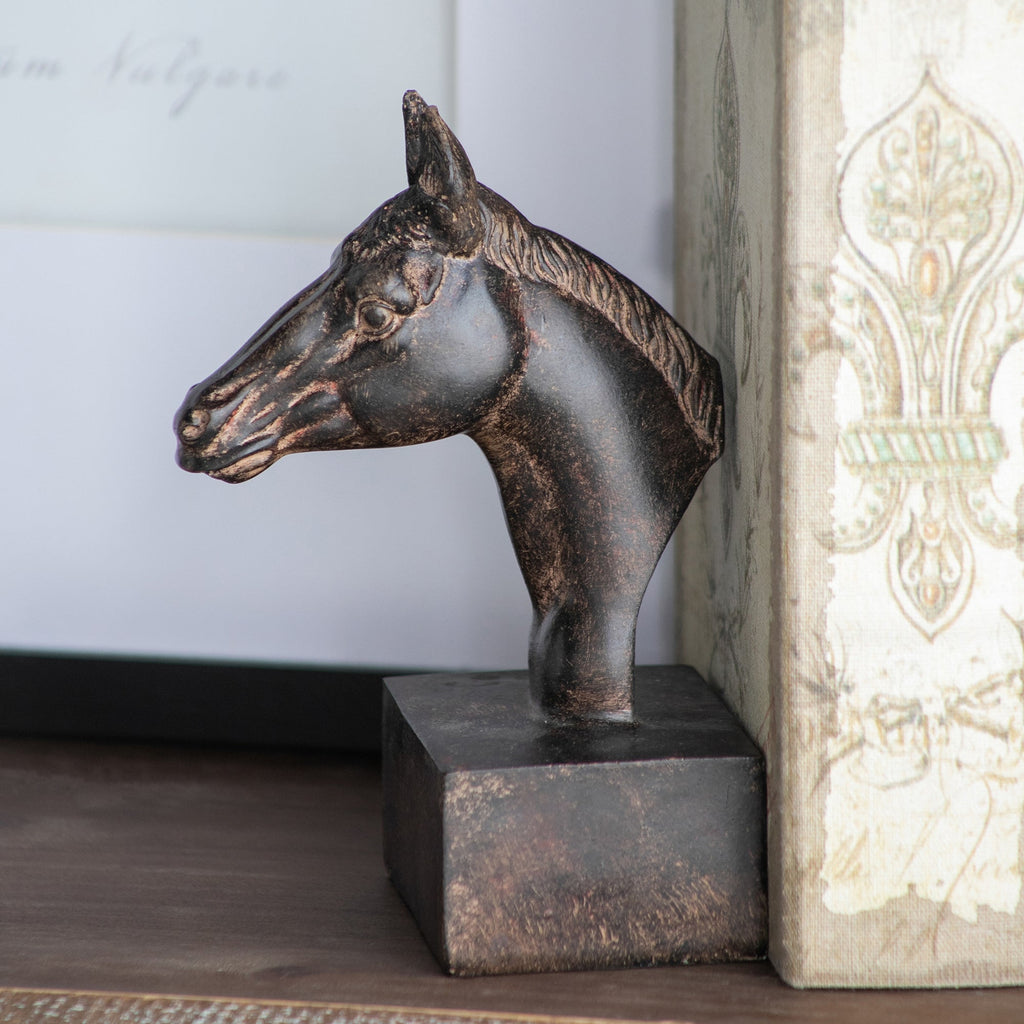 S/2 5.1x4x8' Horse Bookends