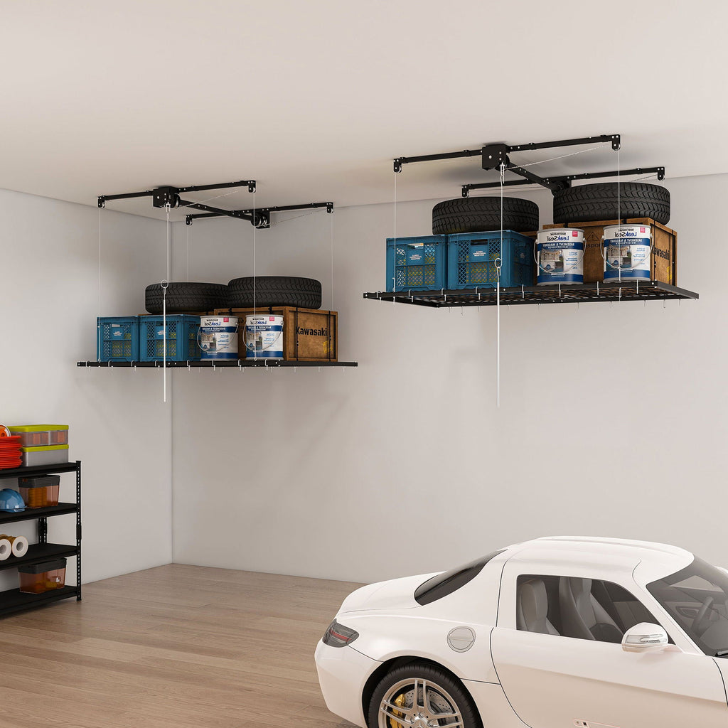 Overhead Garage Storage Rack