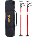 Adjustable Support Pole System for Drywalls and Cabinets with Carry Bag