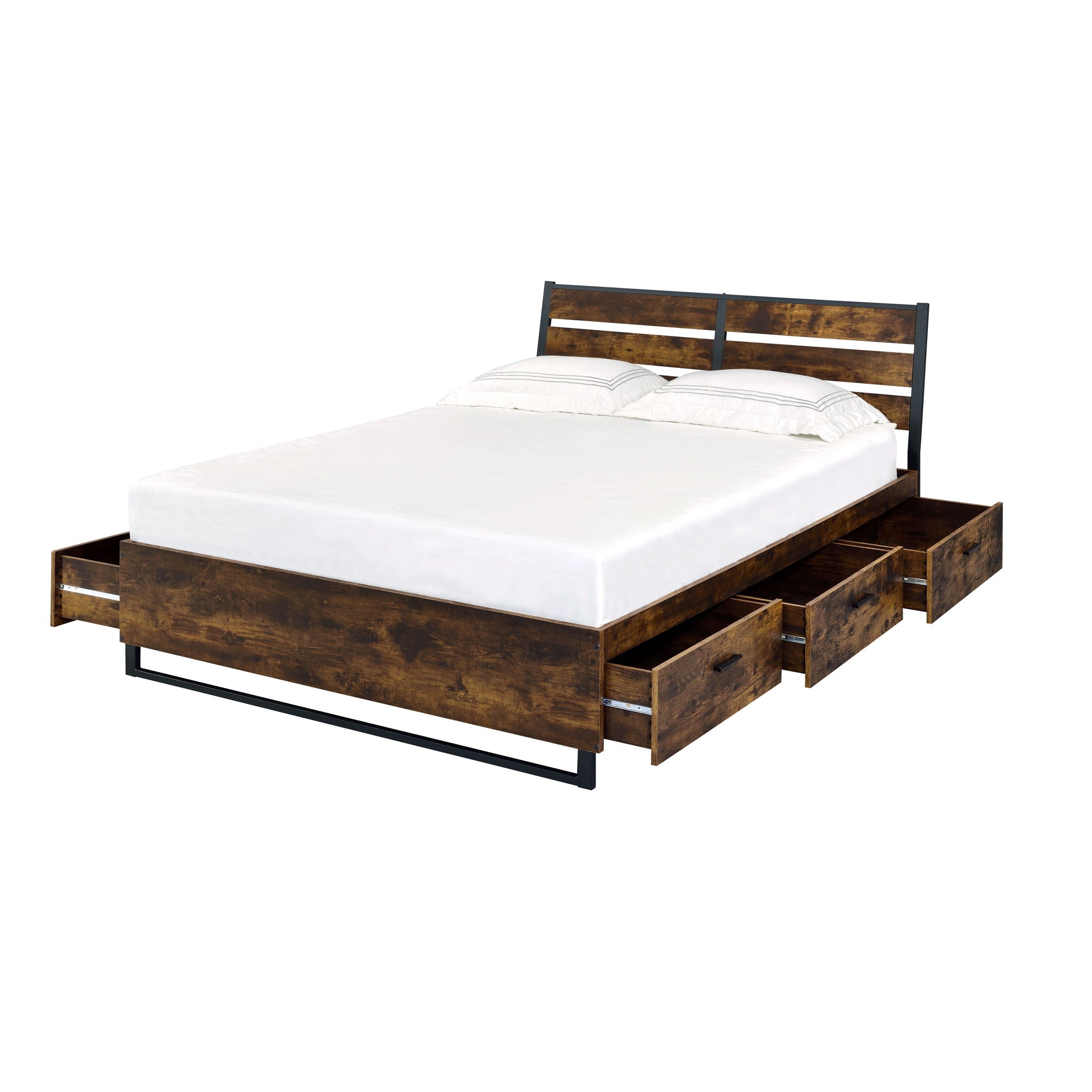 Juvanth Rustic Bed