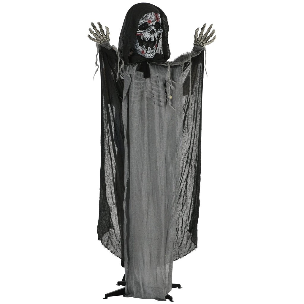 74" Animated Skeleton Witch of the Haunted Hollow