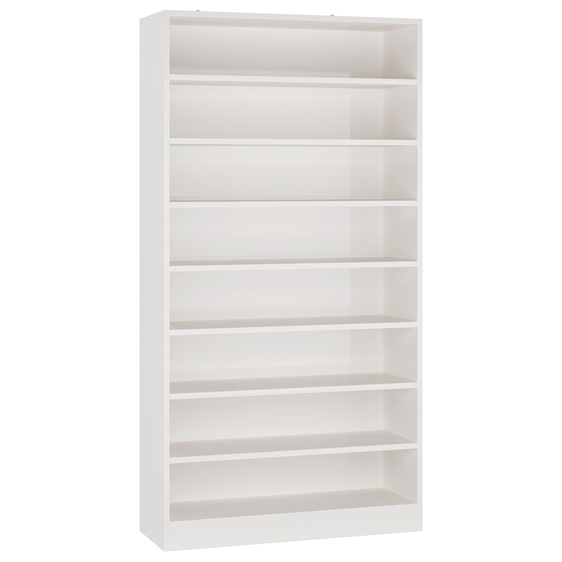 9 Tier Freestanding Shoe Cabinet with Open Design