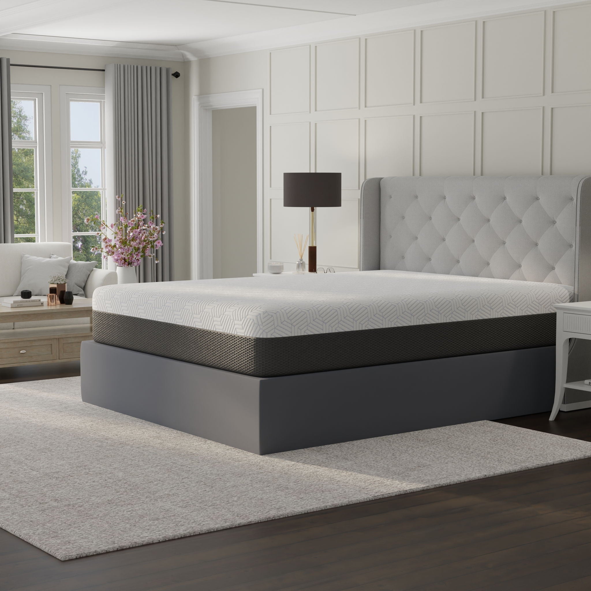 Pur Chill 12" Soft Mattress With Phase Change Cooling Fabric