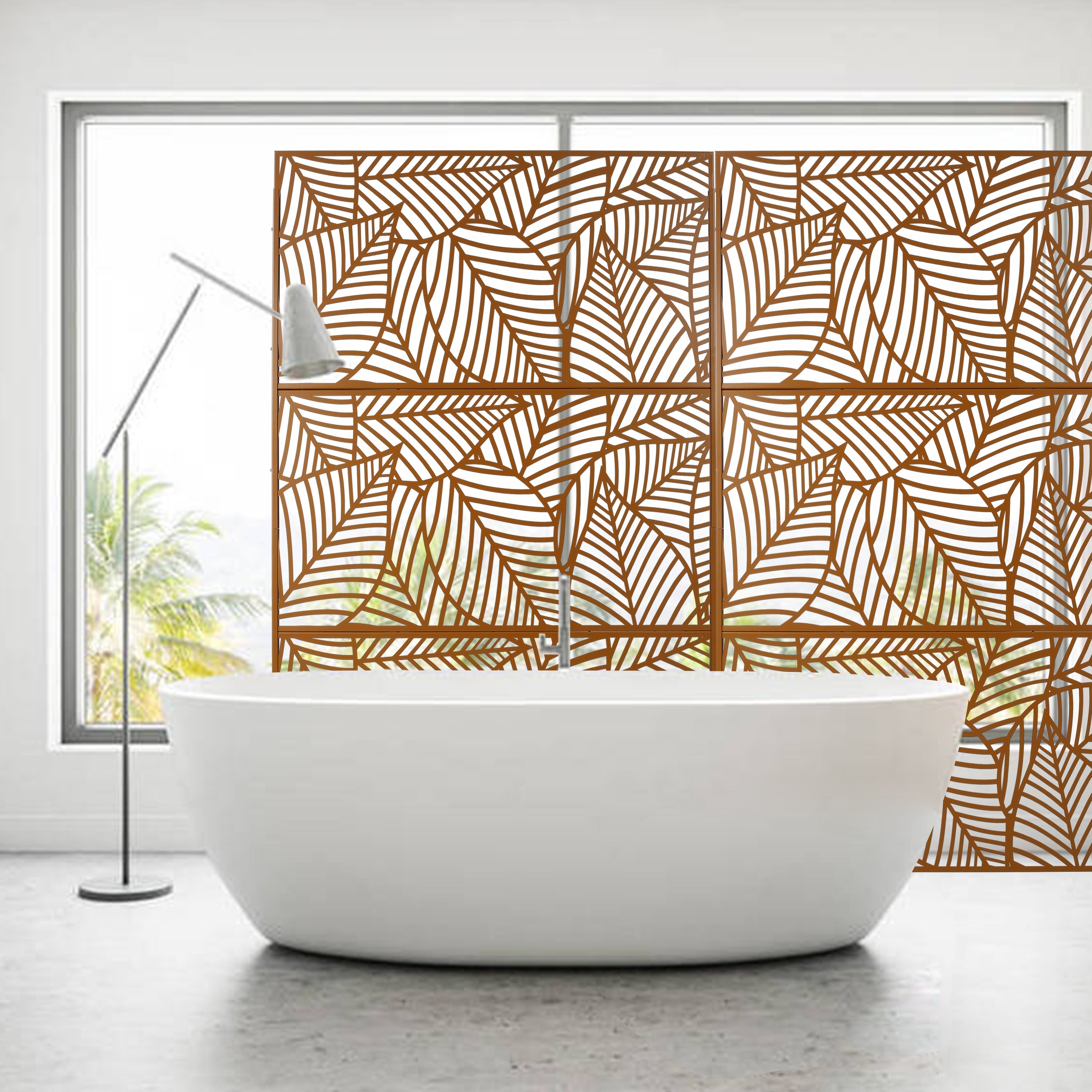 Outdoor & Indoor Privacy Screen Metal Privacy Screen