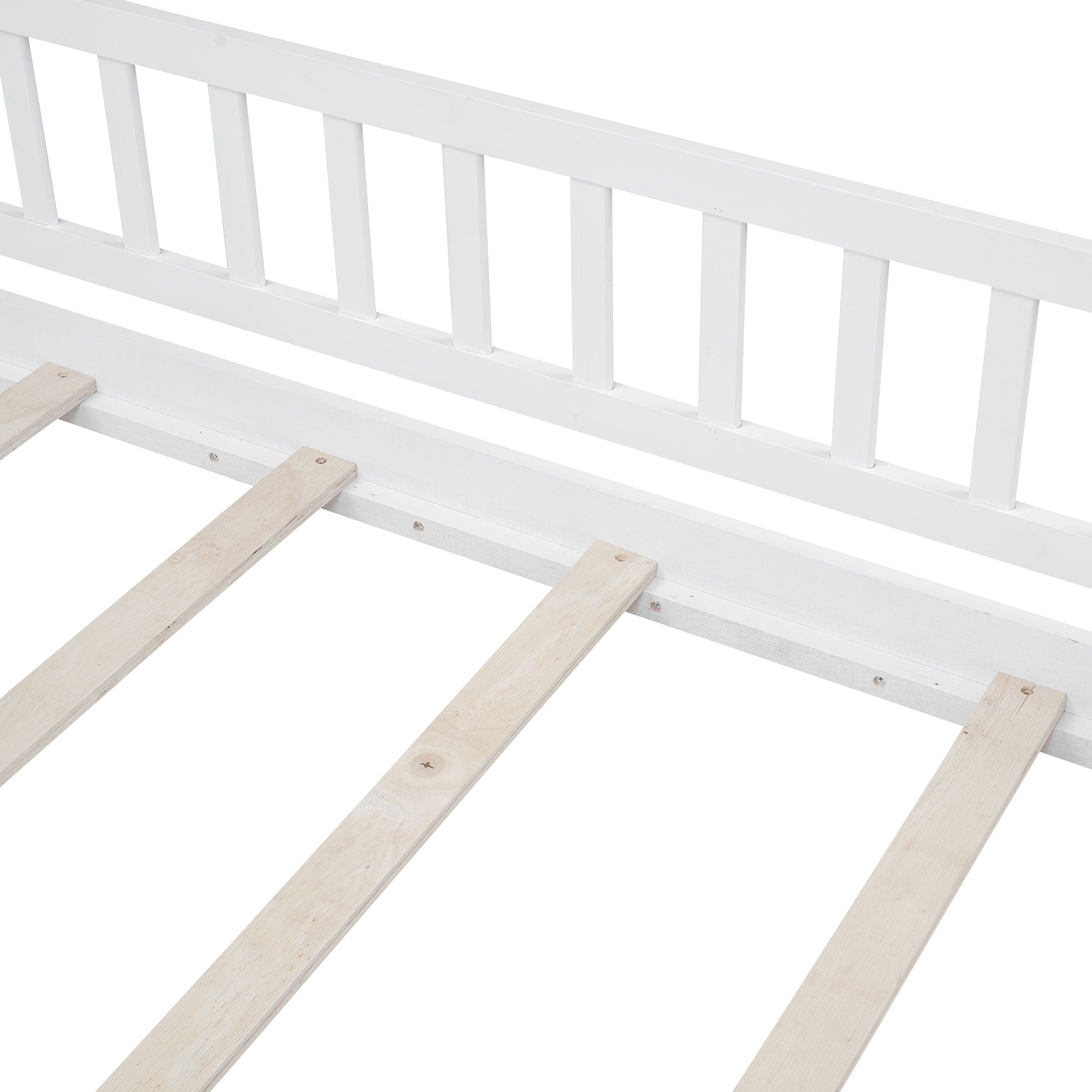 Bed House Bed Frame With Fence
