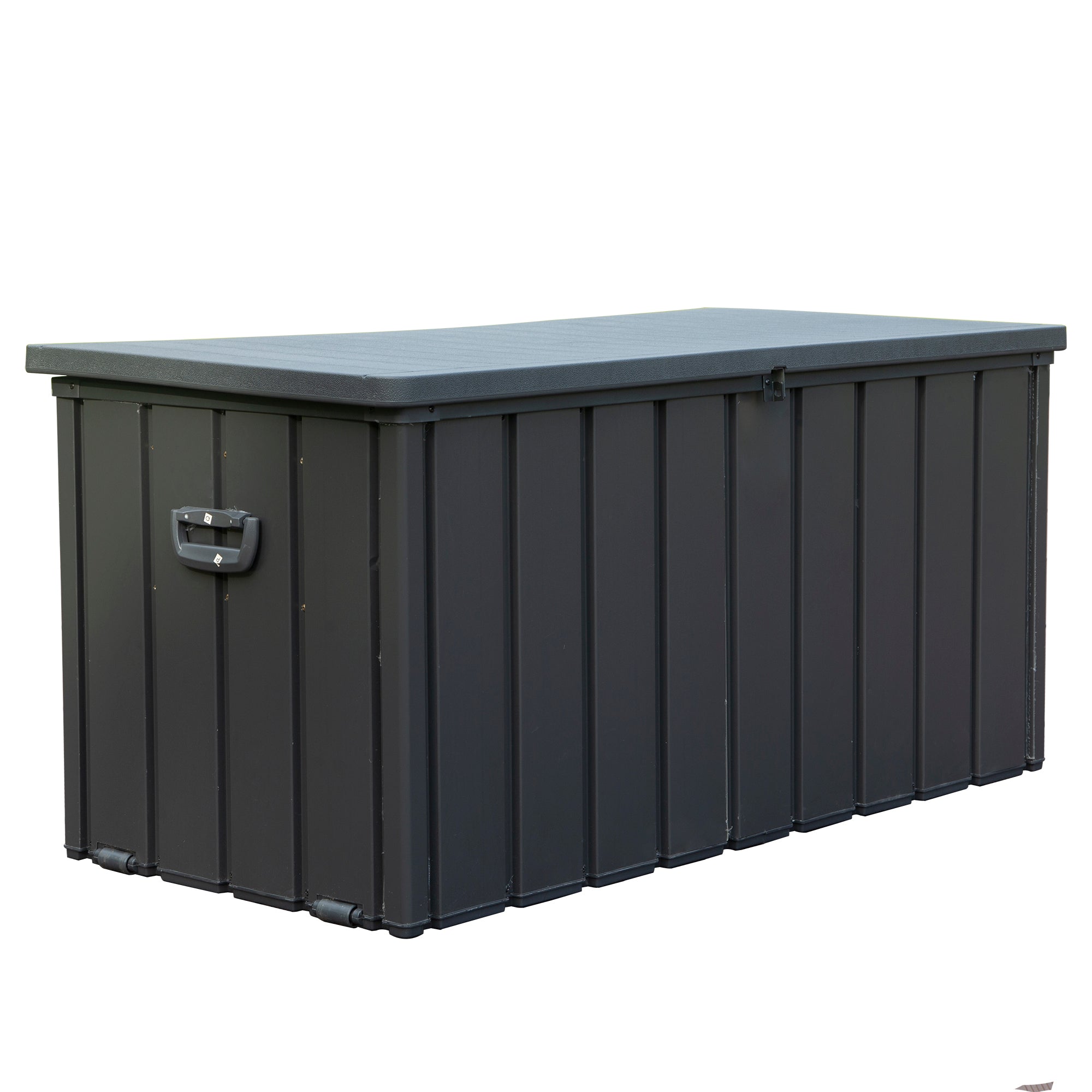 120 Gallon Outdoor Storage Deck Box Waterproof, Large Patio Storage Bin