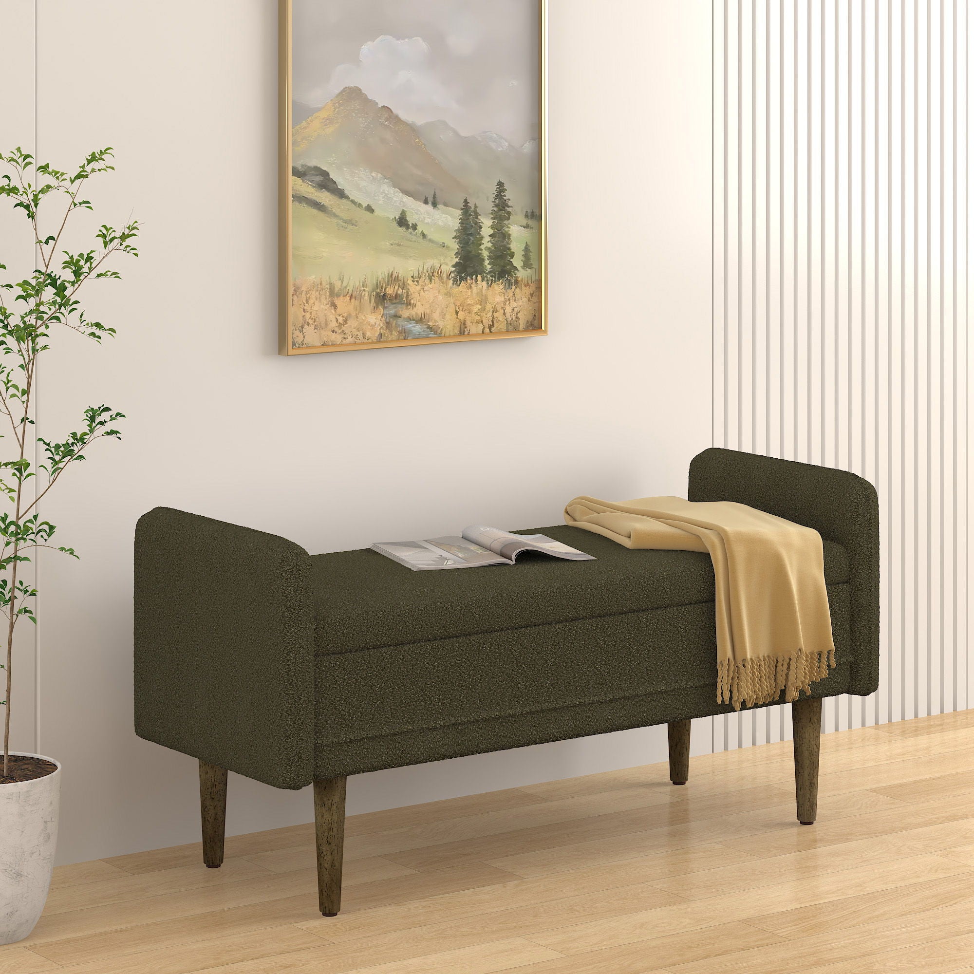 Teddy Storage Stool With Storage Space For Apartments
