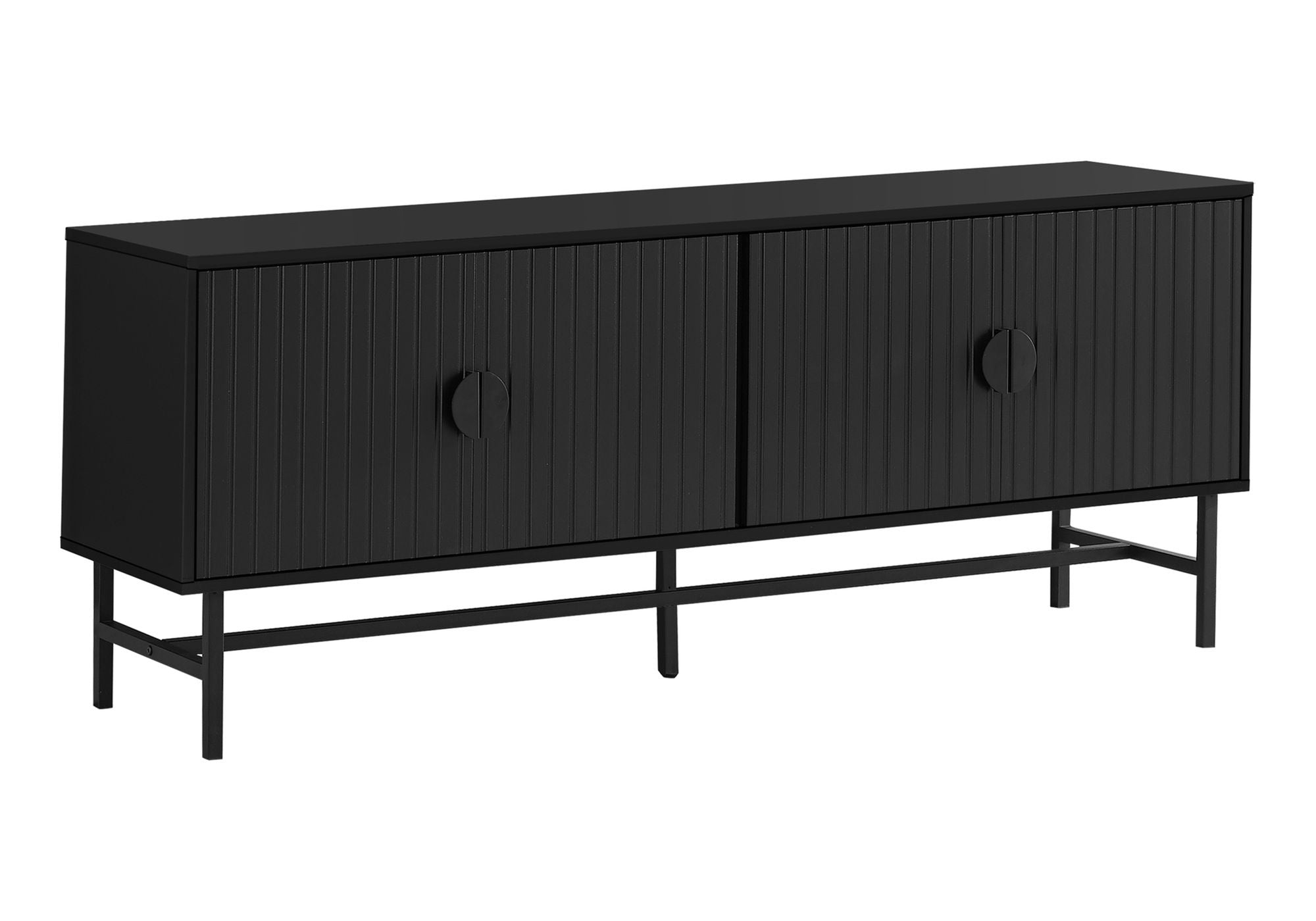 Contemporary TV Stand Console with Storage