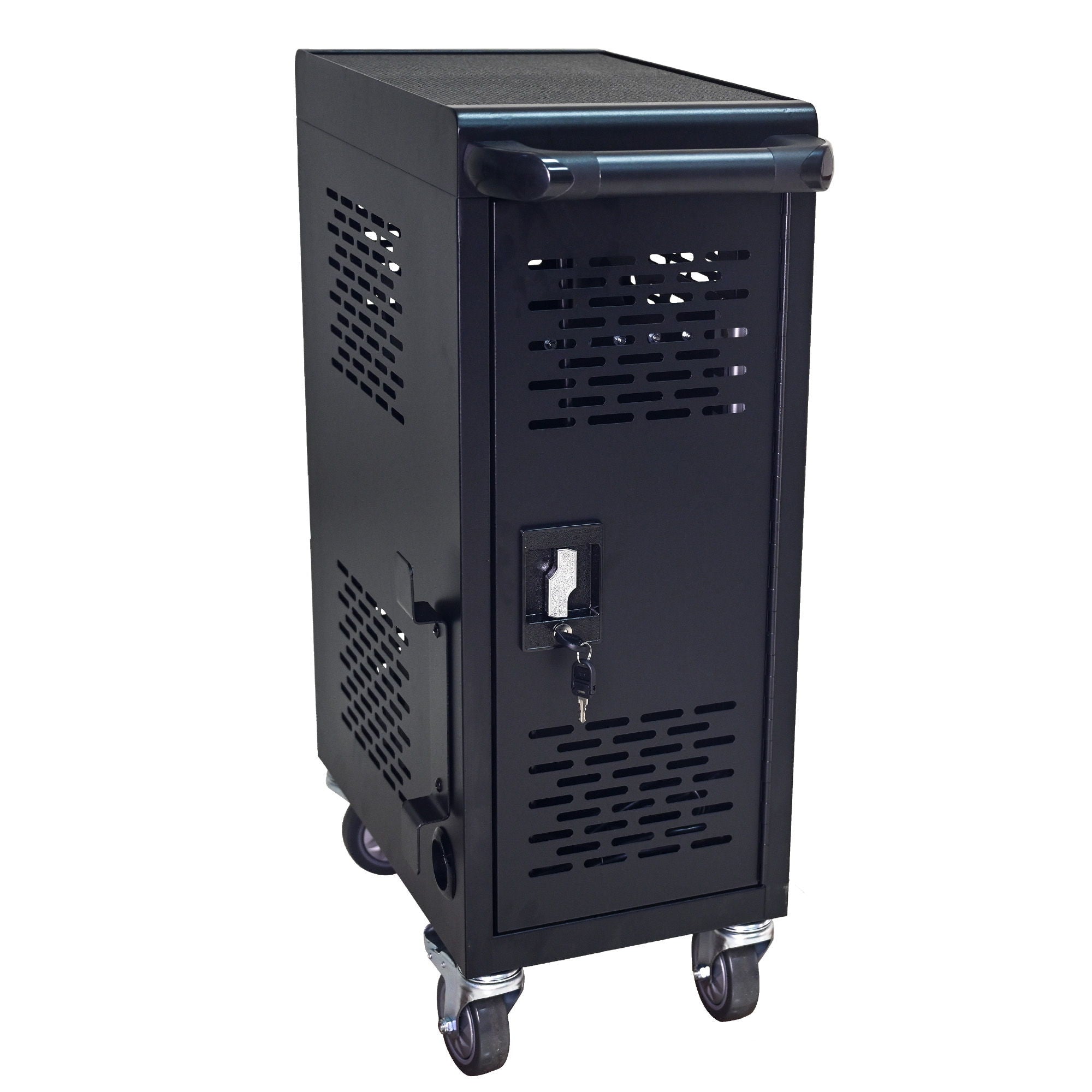 16 Bay Mobile School Charging Cart Station For book, Tablet And Laptop Computer With Power Strip Included