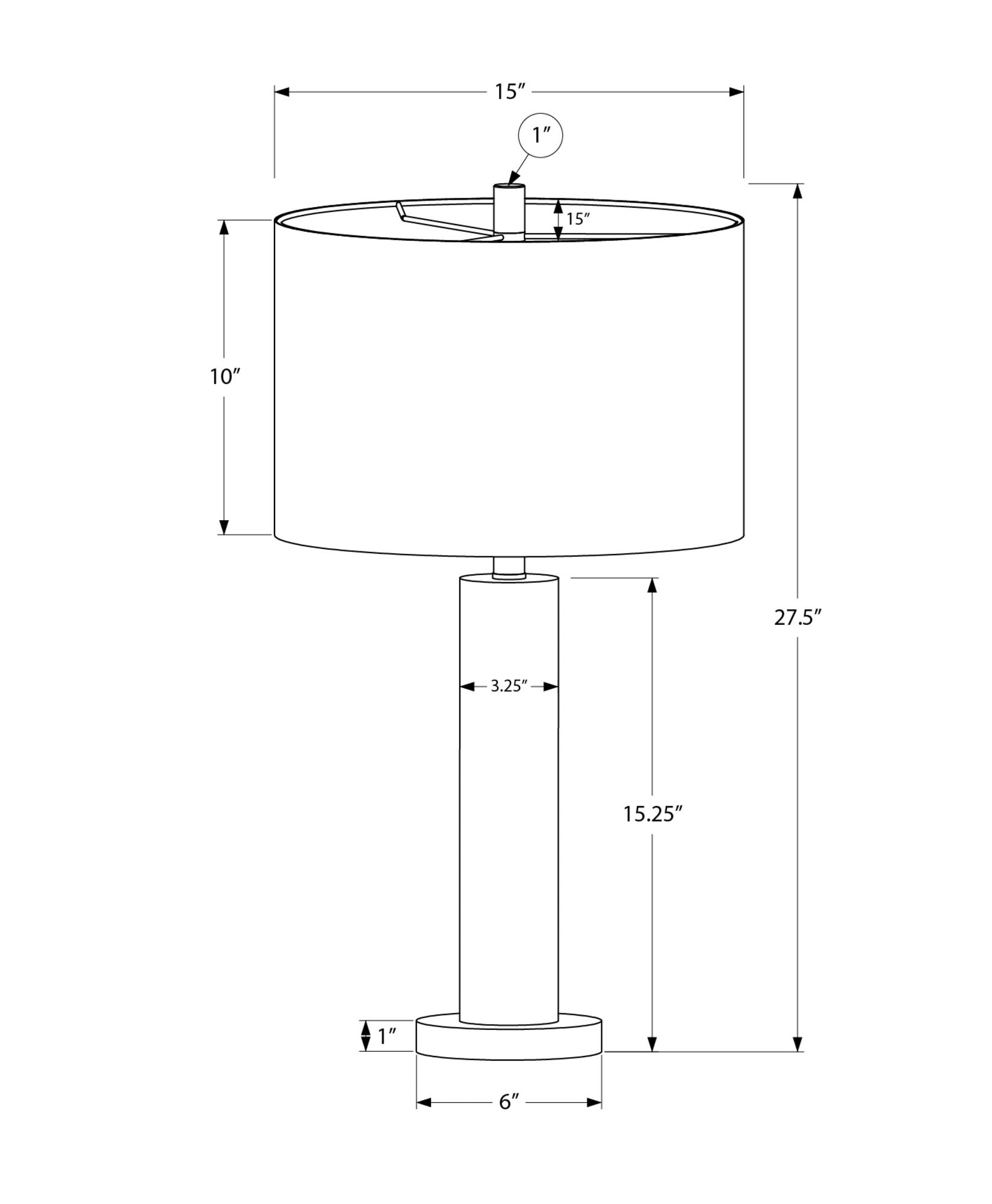 Contemporary Table Lamp with Adjustable Lighting
