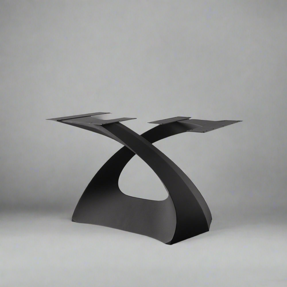 SIBUR 307 Prestige Table Base GS70CR-P1 Sz 65.7” x 33” x 34.2”,Black GS70CR-P1