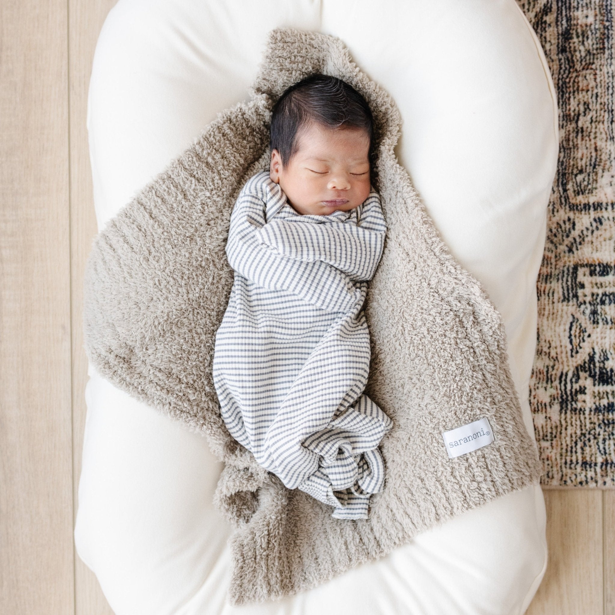 Bamboni Mini Bamboo Rayon Baby Blankets 15x20 Inches